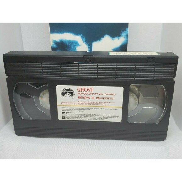 Ghost VHS Tape 1991 Patrick Swayze Demi Moore Whoopi Goldberg Throwback - Picture 6 of 10